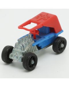 Ü-Ei Metallfiguren Dragster mit Metallboden Serie 1 EU 1981 - 4