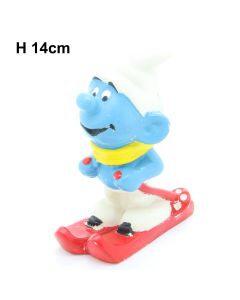 The Smurfs Dupuis Haco Skier 01 H 14cm