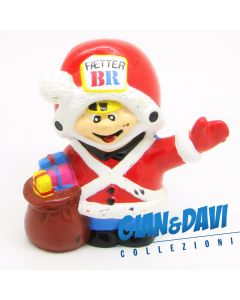 PVC Werbefigur Pubblicitari Fætter BR CE - BR-Legetøjs maskot Babbo Natale 7 cm