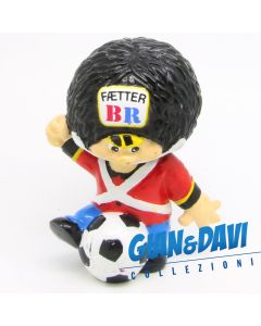 PVC Werbefigur Pubblicitari Fætter BR CE - BR-Legetøjs maskot Calciatore 7 cm