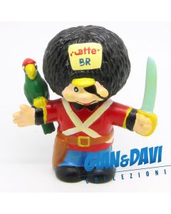 PVC Werbefigur Pubblicitari Fætter BR CE - BR-Legetøjs maskot Pirata Pappagallo 7cm