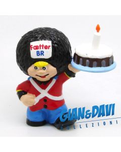 PVC Werbefigur Pubblicitari Fætter BR CE - BR-Legetøjs maskot Torta Variante 7cm