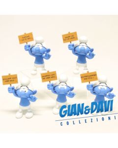 Fariboles 2013 Schtroumpf SOS de Peyo - 5 Differenti