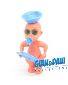 Ferrero Kinder Ü-Ei - Steckfiguren Baby spielen Berufe Matrose Blau