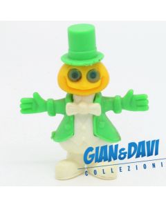 Ferrero Kinder Ü-Ei - Steckfiguren Frackmänchen 1984 Grün Gelbes Gesicht A