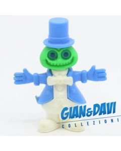 Ferrero Kinder Ü-Ei - Steckfiguren Frackmänchen 1984 Hekkblau Grünes Gesicht B