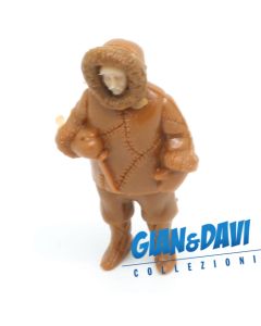 Ferrero Kinder Ü-Ei - Steckfiguren Menschen aus anderen Kulturen 1976 - Inuit Brown