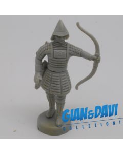 Ferrero Kinder Ü-Ei - Steckfiguren RP Samurai 1985 - 01 Grau