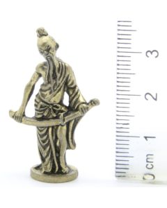 Ferrero Kinder Ü-Ei Soldatini Metallfiguren Figuren aus Chinesischen Sagen - 2 35mm Messing