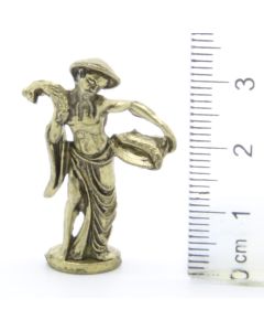 Ferrero Kinder Ü-Ei Soldatini Metallfiguren Figuren aus Chinesischen Sagen - 3 35mm Messing