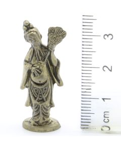 Ferrero Kinder Ü-Ei Soldatini Metallfiguren Figuren aus Chinesischen Sagen - 6 35mm Messing