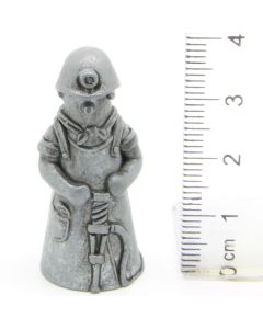 Ü-Ei-MF Fingerhut Miniaturen - Barufe Bauarbeiter Eisen