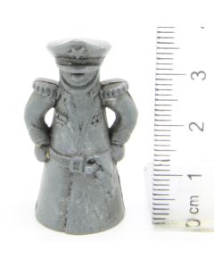 Ü-Ei-MF Metallfiguren Fingerhut Miniaturen - Militar General Eisen