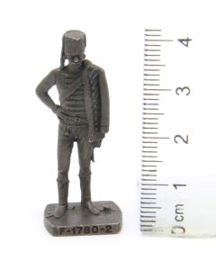 Ü-Ei-MF Frankreich um 1780 F-1780-2 Bruniert