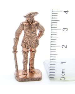 Ü-Ei-MF Musketiere Moschettiere 3 Kupfer RP