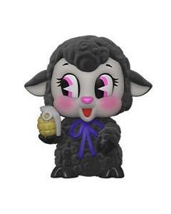 Darling Sheep black flocked 1/18 Villainous Valentines Paka Paka Mystery Minis Funko