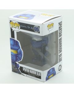 Funko Pop Gamese 05 Halo 4 2965 Spartan Warrior Blue SCATOLA DA VISIONARE A