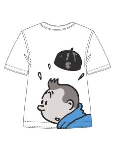 Tintin Abbigliamento 0083300100M TEE-SHIRT Tintin Lotus M / White