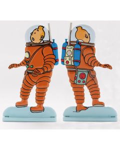 Tintin Figurines en Alliage en relief 29208 ON A MARCHÉ SUR LA LUNE