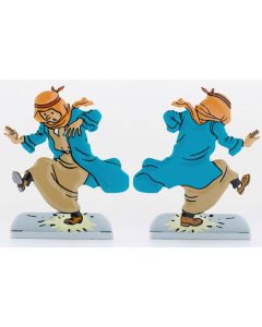 Tintin Figurines en Alliage en relief 29209 TINTIN AU PAYS DE L'OR NOIR