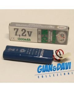 GIG Batteria di elementi ricaricabili al Ni-Cd Varta 7,2 v 1300mAh 6NC 1,2