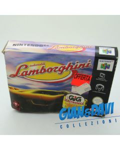 GIG Nintendo 64 PAL Version Automobili Lamborghini Molto Rovinato
