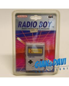 Gig Nintendo Radio Boy Radio stereo con Auricolare in Blister