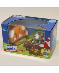 The Smurfs Goldie Mondo Toys Radio Control Vehicle SMR001 Sporty' Log Racer