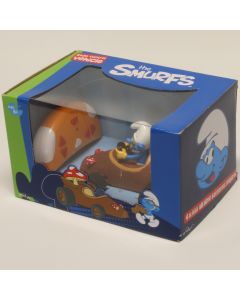 The Smurfs Goldie Radio Control Vehicle 5" SMR010 Sporty's Log Racer