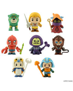 MOTU Masters Of The Universe gomee Figurine Eraser Complete Sat 8pc