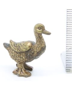 Ü-Ei-MF Haustiere - Ente - Messing