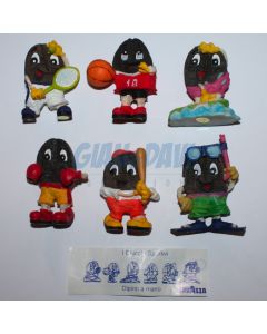 00 SERIE COMPLETA 6 PERSONAGGI + BPZ