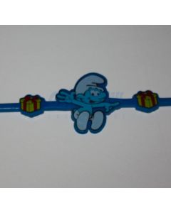 BRACCIALETTO PUFFO CHE SALTA BLU SCURO