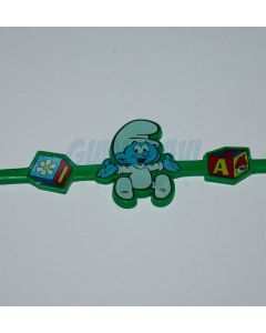 BRACCIALETTO BABY PUFFO VERDE SCURO