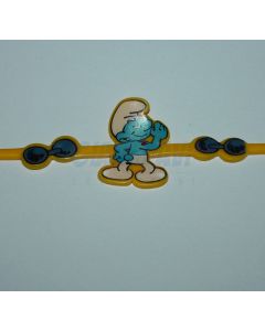 BRACCIALETTO PUFFO FORZUTO GIALLO