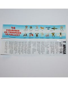 TOMBOLA VR TROOPERS CARTINA BPZ