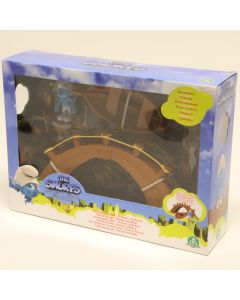 The Smurfs Jakks Pacific Giochi Preziosi 2011 GPZ29101 Il Ponte e la Barca 