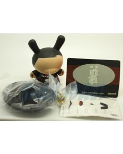 Kidrobot Vinyl Mini Figure - Dunny Azteca 2 - Black El Mariachi 1/25