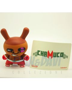 Kidrobot Vinyl Mini Figure - Dunny Azteca 2 - Chamuco from Tepito 2/25