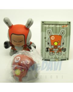 Kidrobot Vinyl Mini Figure - Dunny Post Apocalypse - UTMC Heavy Trooper Enclave 13 Standard 1/16