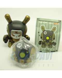 Kidrobot Vinyl Mini Figure - Dunny Post Apocalypse - UTMC Heavy Trooper Sgt Vasquez 1/16