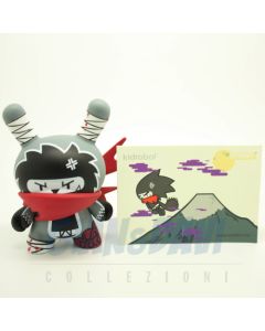 Kidrobot Vinyl Mini Figure - Dunny Series 2012 - Ninja Spiki 1/40