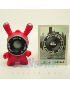Kidrobot Vinyl Mini Figure - Dunny Series 2013 Side Show - Observation Drone Pink 1/40