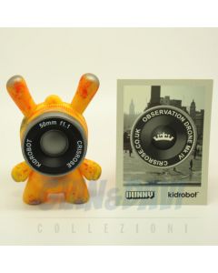 Kidrobot Vinyl Mini Figure - Dunny Series 2013 Side Show - Observation Drone Yellow 1/40