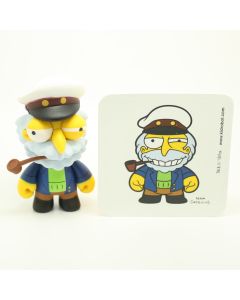 Kidrobot Vinyl Mini Figure - Simpsons S2 Captain McCallister 1/20