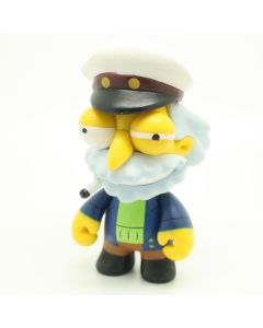Kidrobot Vinyl Mini Figure - Simpsons S2 Captain McCallister 1/20 Cigarette No Card