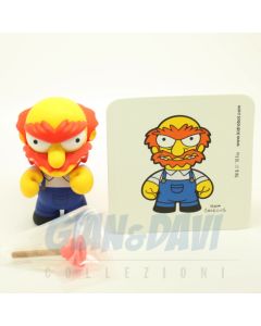 Kidrobot Vinyl Mini Figure - Simpsons S2 Willie 2/20