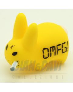 Kidrobot Vinyl Mini Series - Smoking Labbit With Friend Chicken - Chatty 1/25