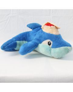 Kinder Ferrero Werbematerial Plüschfiguren Italien 1995 Squalibaba' BIG 85cm