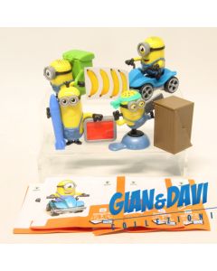 Kinder Sorpresa Maxi Ü-Ei - 2019 Despicable Me Minions Serie Completa END24 - 27